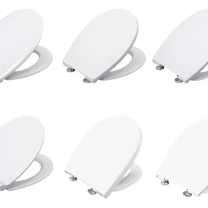 Markenware PREMIUM 2 WC-Sitz, Absenkautomatik, abnehmbar, weiß